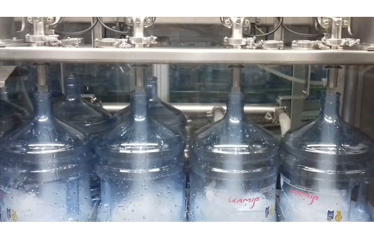 Ultra modern bottling machine for water DIONI